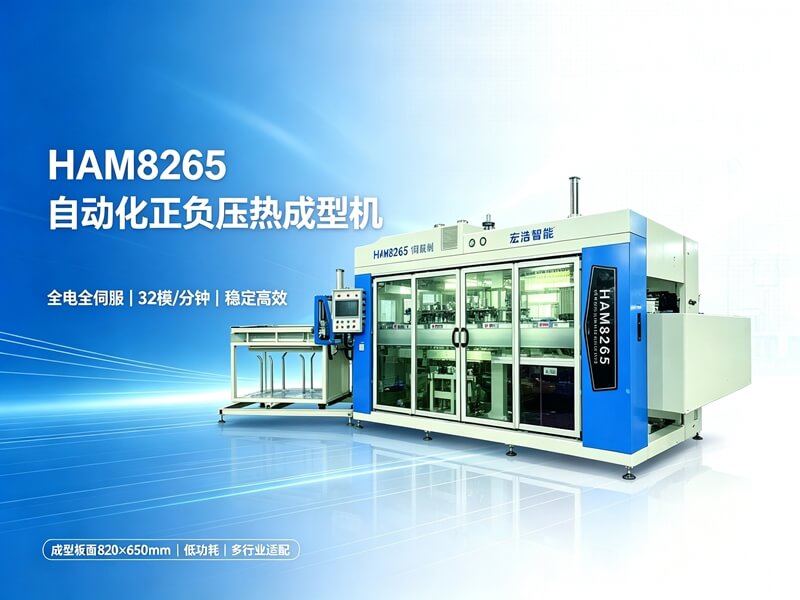 HAM8265 自动化正负压热成型机 视频封面