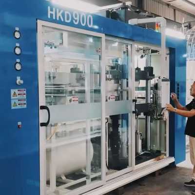 HKD900HT900宏浩智能自动化正负压热成型机