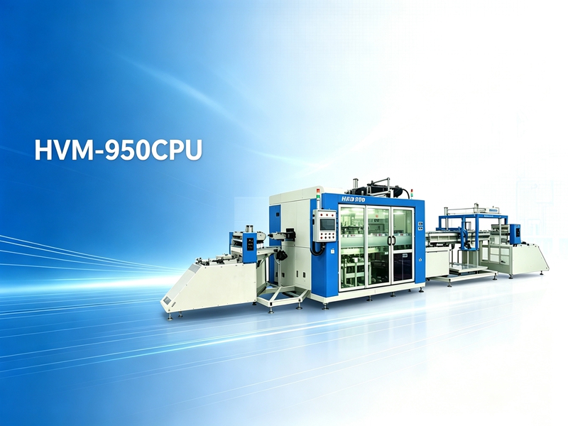 HVM-950CPU自动化正负压热成型机 高速冲切机 视频封面